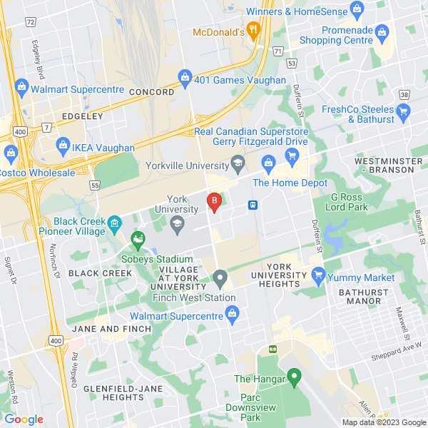 Elite European Spa location map: 4801 Keele St #31, North York, ON