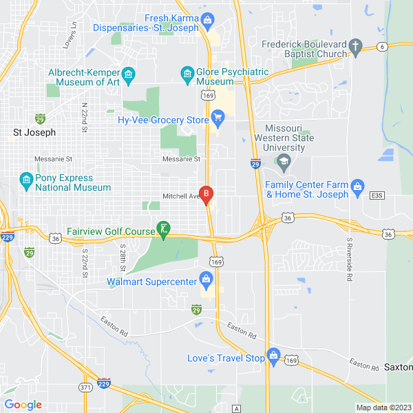House Doctors of St Joseph location map: 1502 S Belt Hwy, St. Joseph, MO