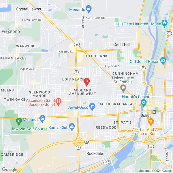 Alert Plumbing LTD location map: 1, Joliet, IL